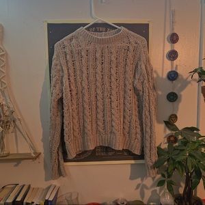American Eagle Cable Knit Sweater